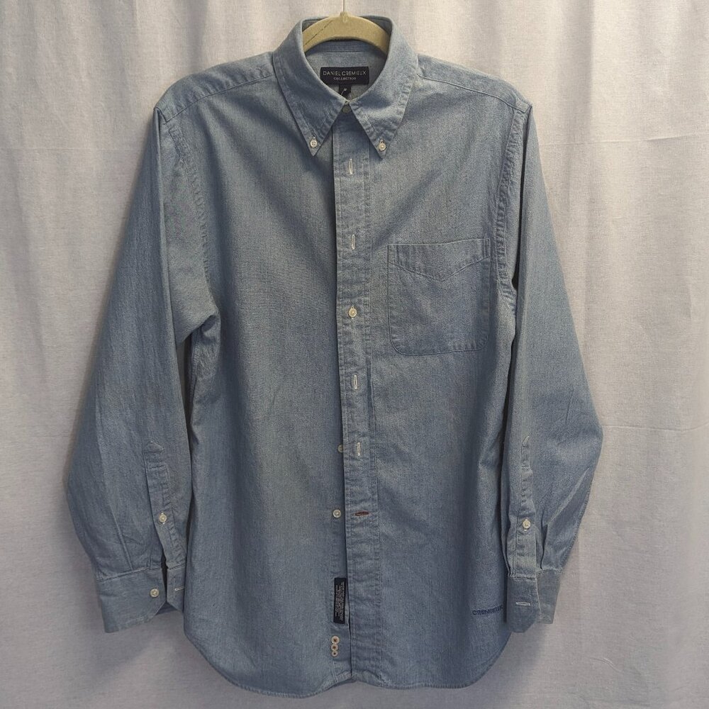 NWT Daniel Cremieux Size Small Blue Button-Down